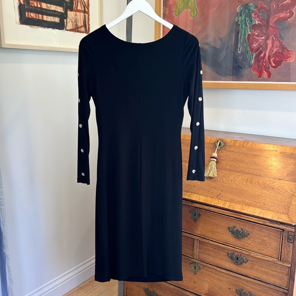SCAPA By Lauren Perre 7229 Dress with Button Detail - Picture 5 of 6